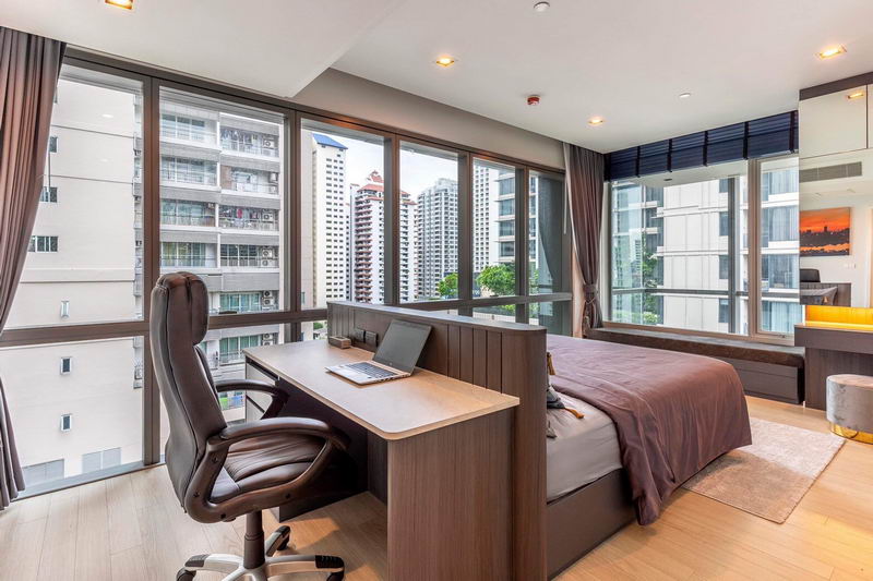 [SUA-67] The Room Sukhumvit 21 (เดอะ รูม สุขุมวิท 21) : คอนโดมิเนียมให้เช่า 2 ห้องนอน ใกล้อโศก ทำเลดีมาก ห้องพร้อมอยู่