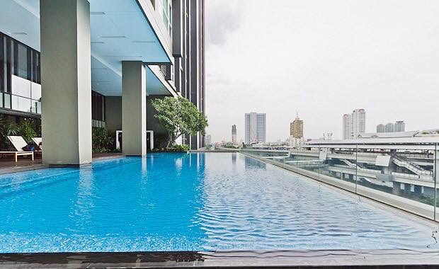 [CHK-5] Hive Sathorn (ไฮฟ์ สาทร) : คอนโดมิเนียมให้เช่า 1 ห้องนอน ใกล้กรุงธนบุรี คอนโดสวย ส่วนกลางดี