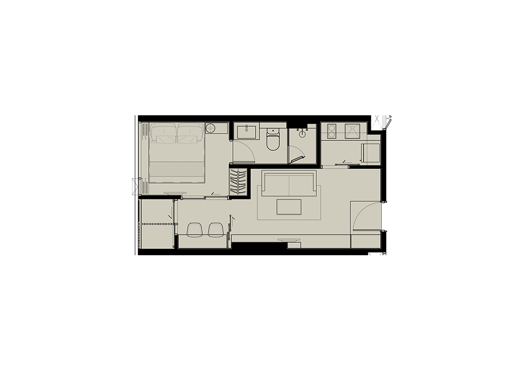 [SUT-268] The Fine Bangkok Thonglor-Ekamai (เดอะฟายน์ แบงค็อค ทองหล่อ-เอกมัย) : ขายคอนโดมิเนียม 1 ห้องนอน ใกล้ทองหล่อ ซื้ออยู่เอง หรือปล่อยเช่าก็เฮง!