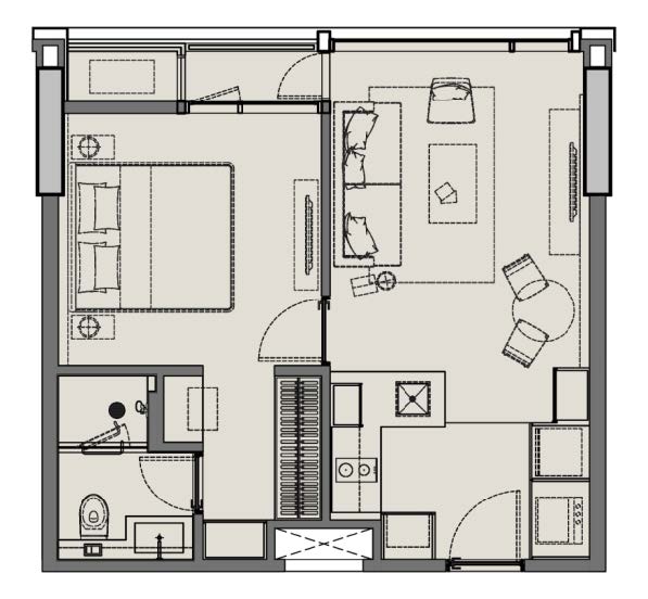 [PL-353] Bangkok Boulevard Signature Rama 5 (บางกอก บูเลอวาร์ด ซิกเนเจอร์ พระราม 5) : ขายคอนโดมิเนียม 1 ห้องนอน ใกล้ชิดลม ห้องสวย น่าลงทุน