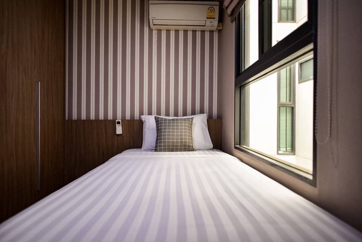 [ON-276] Qube Suites Sukhumvit 46 (คิวบ์ สวีทส์ สุขุมวิท 46) : คอนโดมิเนียมให้เช่า 2 ห้องนอน ใกล้พระโขนง คอนโดพร้อมเข้าอยู่