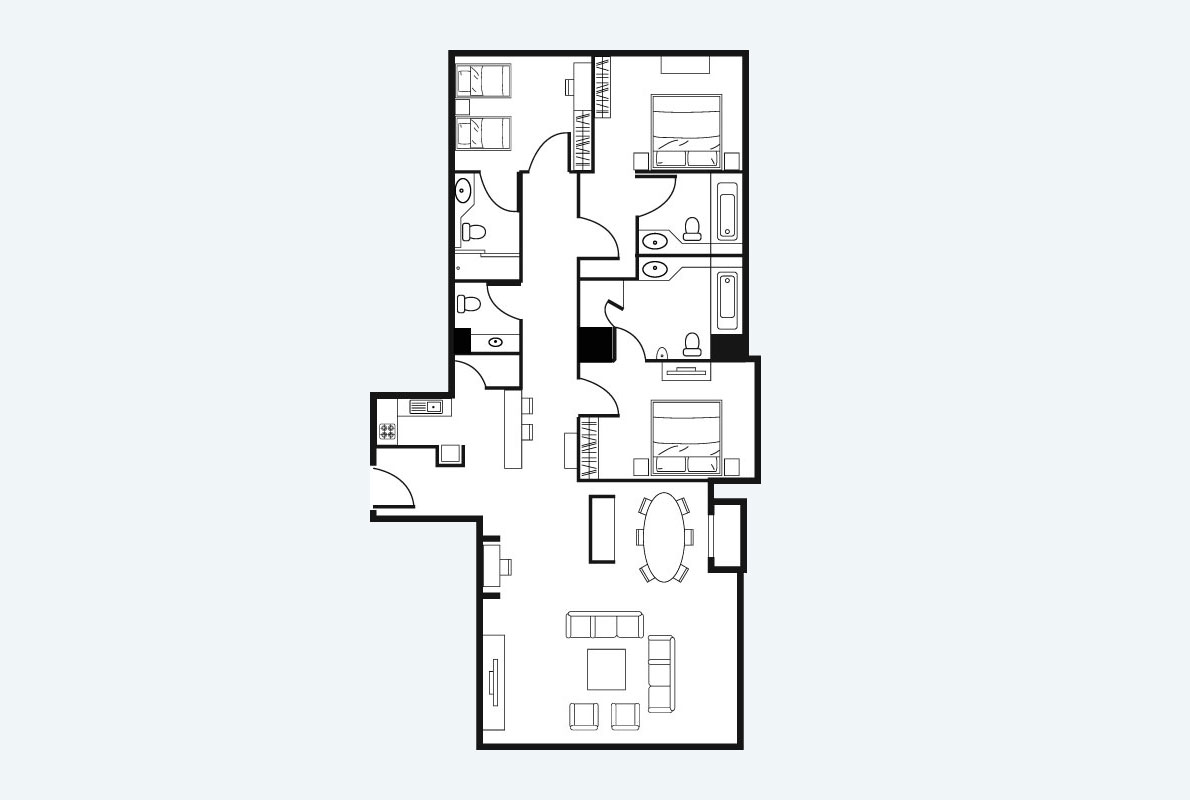 [KT-62] Shama Lakeview Asoke (ชามา เลควิว อโศก) : คอนโดมิเนียมให้เช่า 3 ห้องนอน ใกล้ศูนย์ประชุมแห่งชาติสิริกิติ์ นัดชมได้เลยวันนี้