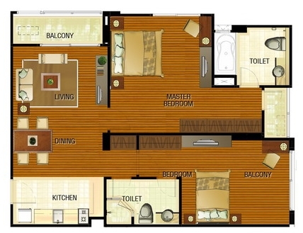 [KT-83] Y.O. Place (วาย โอ เพลส) : คอนโดมิเนียมให้เช่า 2 ห้องนอน ใกล้ศูนย์ประชุมแห่งชาติสิริกิติ์ คอนโดดี ทำเลได้ ส่วนกลางจัดเต็ม