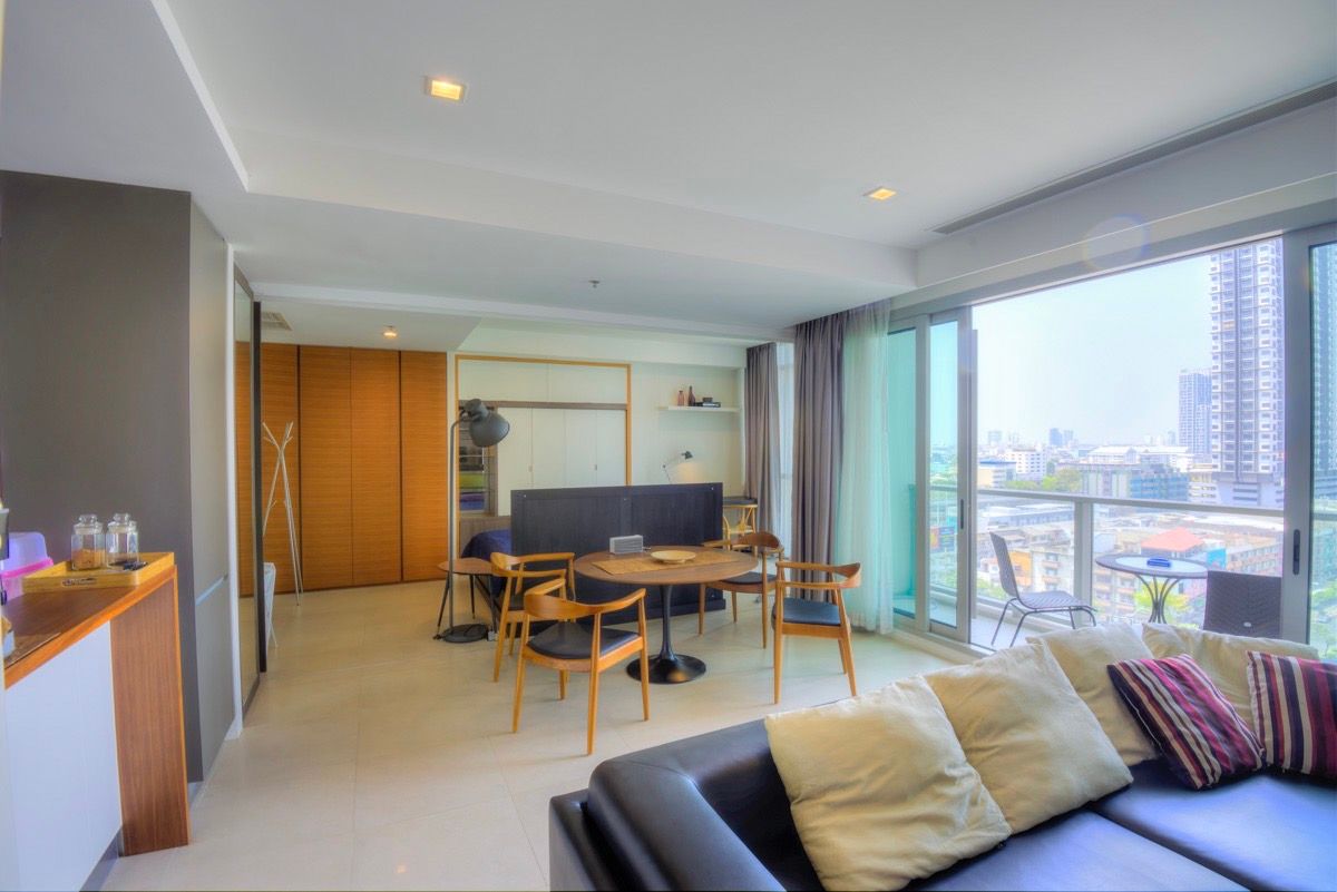 [CHC-417] The River Condominium (เดอะ ริเวอร์ คอนโดมิเนียม) : คอนโดมิเนียมให้เช่า 1 ห้องนอน ใกล้สะพานตากสิน ห้องนี้ดี อยู่แล้วรวย