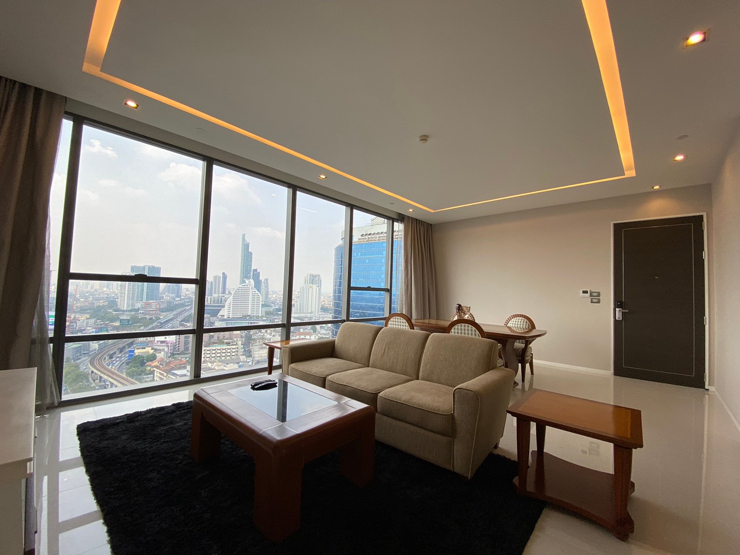 [CHC-436] The Bangkok Sathorn (เดอะ แบงค็อค สาทร) : คอนโดมิเนียมให้เช่า 2 ห้องนอน ใกล้สุรศักดิ์ ห้องนี้ดี อยู่แล้วรวย