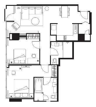 [SUT-466] Somerset Sukhumvit Thonglor Bangkok (ซัมเมอร์เซ็ท สุขุมวิท ทองหล่อ กรุงเทพ) : คอนโดมิเนียมให้เช่า 2 ห้องนอน ใกล้ทองหล่อ คอนโดให้เช่า ติดต่อขอชมห้องวันนี้