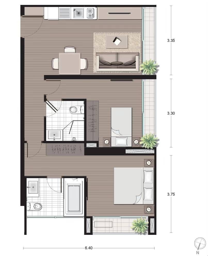 [CHC-479] Noble Revo Silom (โนเบิล รีโว สีลม) : ขายคอนโดมิเนียม 2 ห้องนอน ใกล้สุรศักดิ์ ขายคอนโด ด่วน!