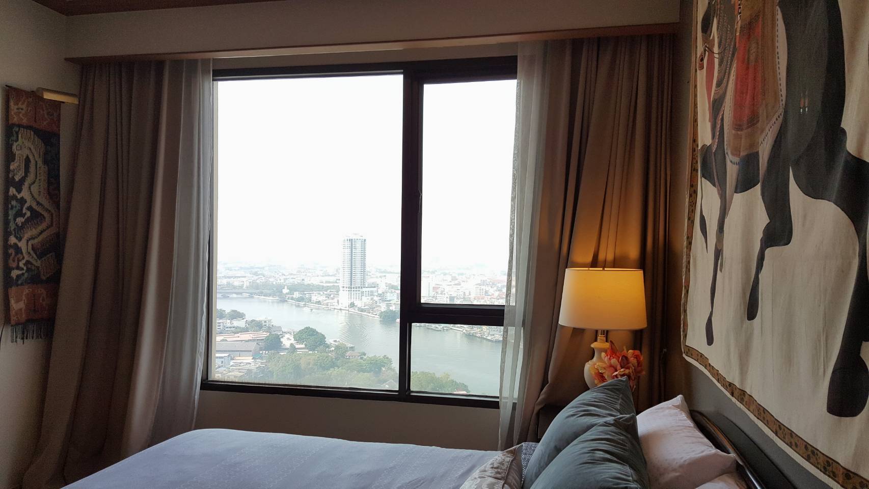 [CHK-106] Ban Chao Phraya Condo (คอนโดบ้านเจ้าพระยา) : คอนโดมิเนียมให้เช่า 1 ห้องนอน ใกล้กรุงธนบุรี ห้องนี้ดี อยู่แล้วรวย