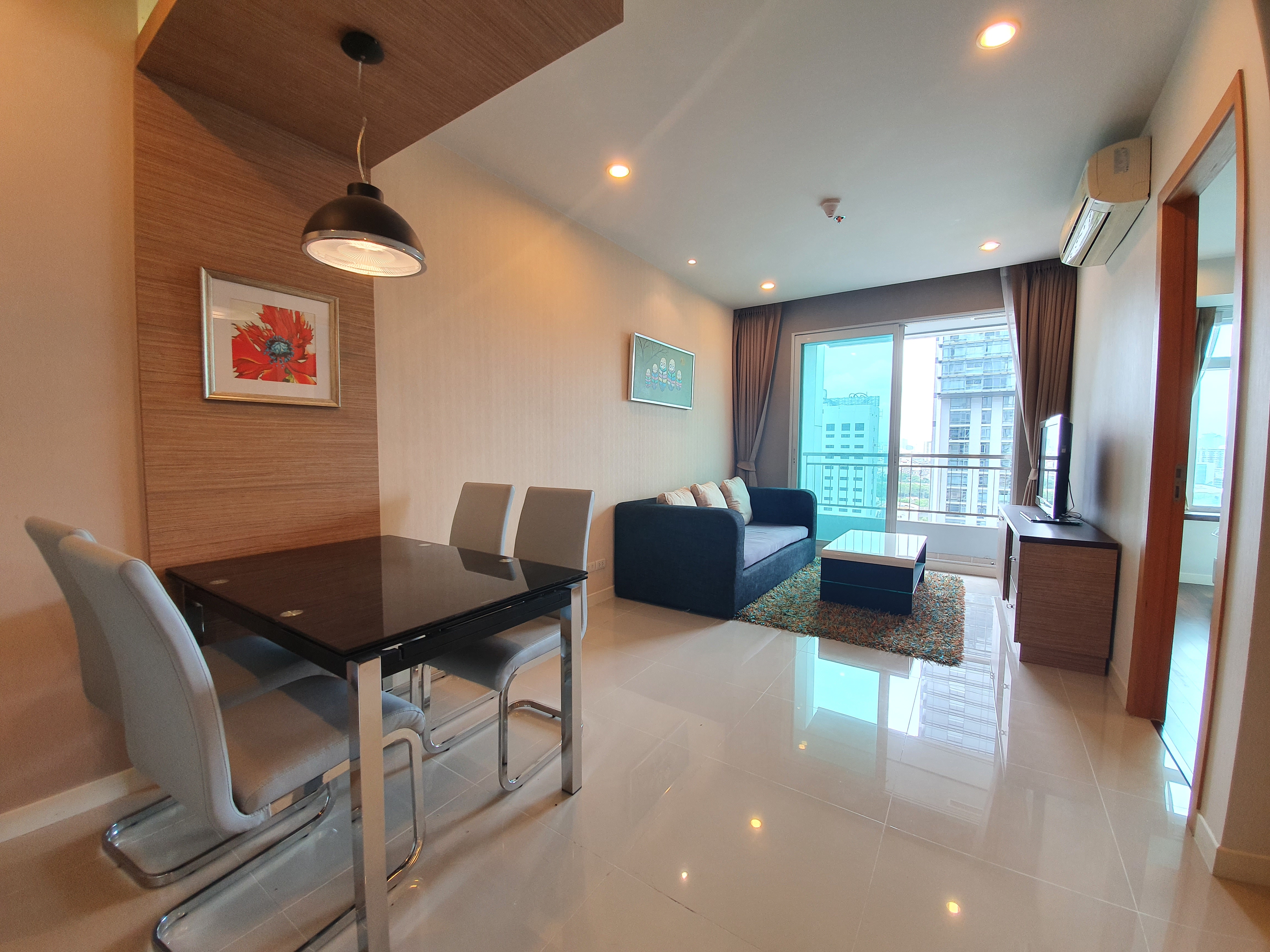 [RA-249] Circle Condominium (เซอร์เคิล คอนโดมิเนียม) : คอนโดมิเนียมให้เช่า 1 ห้องนอน ใกล้มักกะสัน พร้อมเข้าอยู่ทันที นัดดูห้องได้เลย