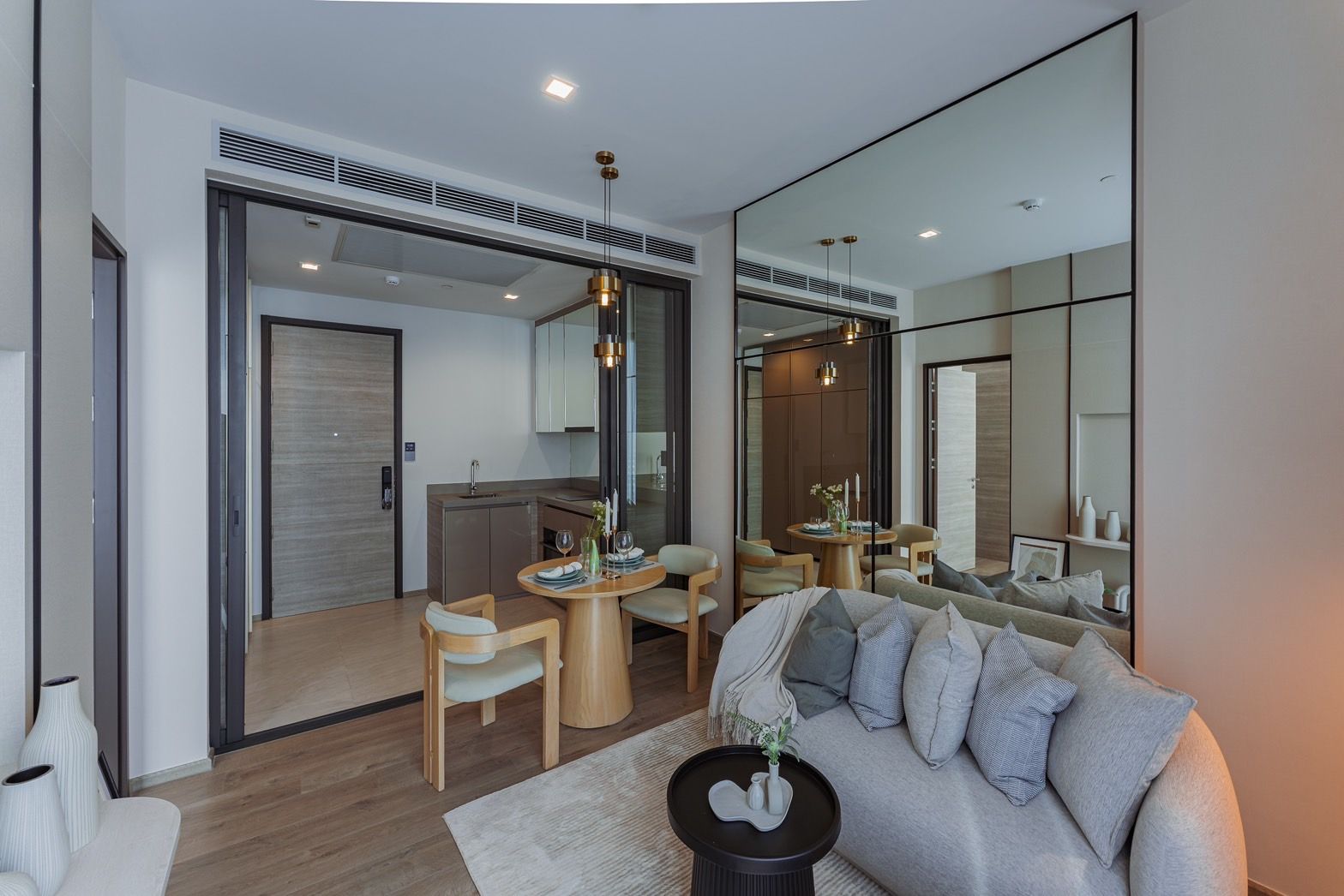 [LA-57] The Crest Park Residences (เดอะ เครสท์ พาร์ค เรสซิเดนเซส) : คอนโดมิเนียมให้เช่า 1 ห้องนอน ใกล้พหลโยธิน คอนโดอยู่สบาย