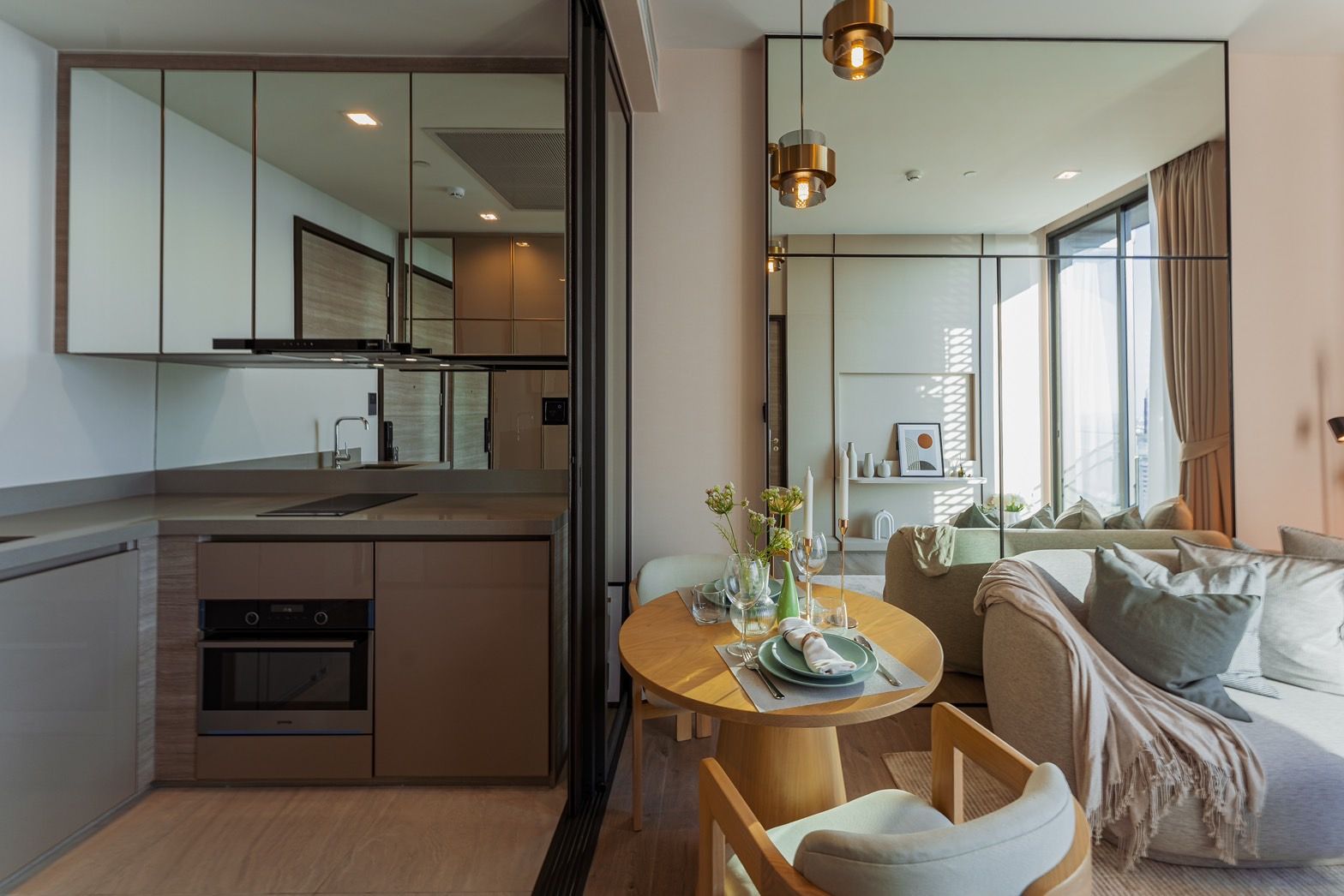 [LA-57] The Crest Park Residences (เดอะ เครสท์ พาร์ค เรสซิเดนเซส) : คอนโดมิเนียมให้เช่า 1 ห้องนอน ใกล้พหลโยธิน คอนโดอยู่สบาย