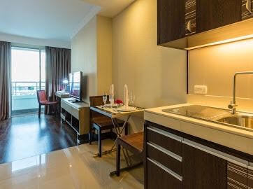 [ON-389] Jasmine Grande Residence (จัสมิน แกรนด์ เรสซิเดนส์) : อพาร์ทเม้นท์ให้เช่า 1 ห้องนอน ใกล้พระโขนง ห้องเช่า ทำเลดี พร้อมเข้าอยู่ ด่วน!