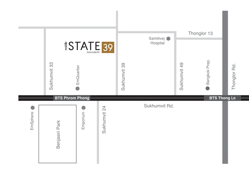 [SUP-465] Noble State 39 (โนเบิล สเตท 39) : ขายคอนโดมิเนียม 1 ห้องนอน ใกล้พร้อมพงษ์ ซื้ออยู่เอง หรือปล่อยเช่าก็เฮง!