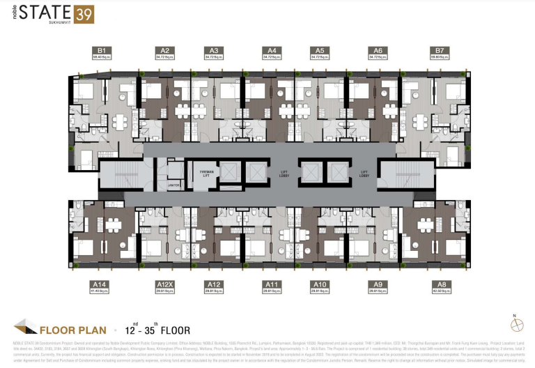 [SUP-465] Noble State 39 (โนเบิล สเตท 39) : ขายคอนโดมิเนียม 1 ห้องนอน ใกล้พร้อมพงษ์ ซื้ออยู่เอง หรือปล่อยเช่าก็เฮง!