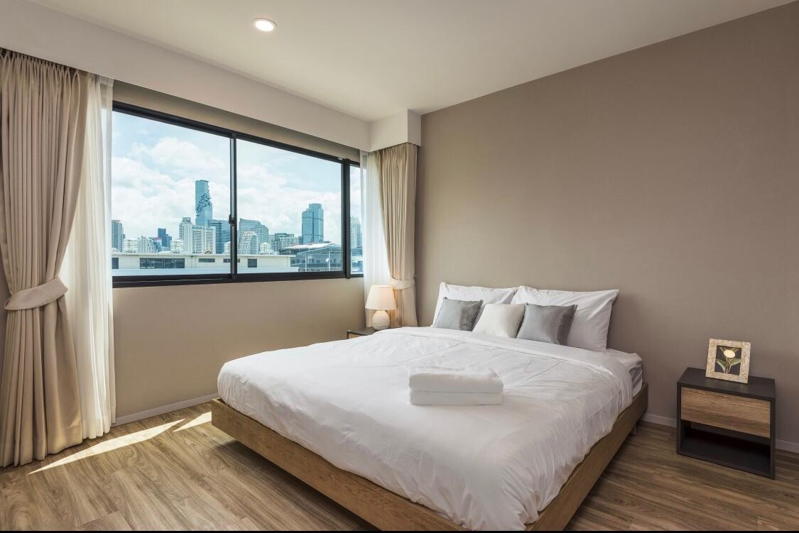 [CHC-593] Blossom Condo @ Sathorn-Charoenrat (บลอสซั่ม คอนโด สาทร-เจริญราษฎร์) : คอนโดมิเนียมให้เช่า 2 ห้องนอน ใกล้สุรศักดิ์ คอนโดอยู่สบาย