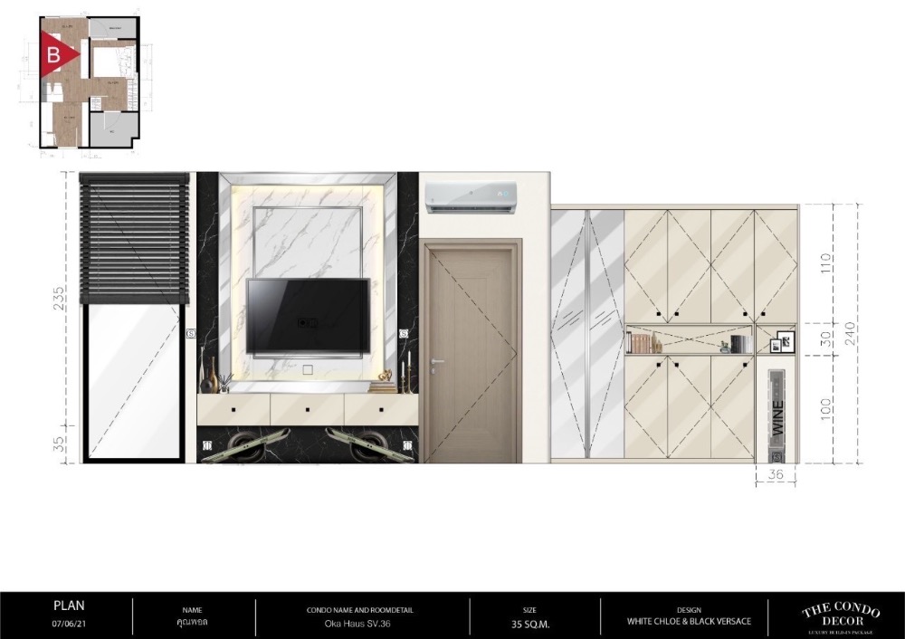 [SUT-687] Oka Haus Sukhumvit 36 (โอกะ เฮ้าส์ สุขุมวิท 36) : ขายคอนโดมิเนียม 1 ห้องนอน ใกล้ทองหล่อ ขายคอนโด ด่วน นัดดูห้องได้เลย วันนี้