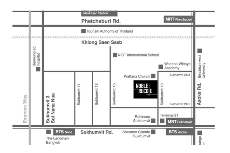 [SUA-492] Noble Recole Sukhumvit 19 (โนเบิล รีโคล) : คอนโดให้เช่า ใกล้ BTS อโศก เฟอร์นิเจอร์ครบ เครื่องใช้ไฟฟ้าพร้อม นัดชมห้องเลยวันนี้