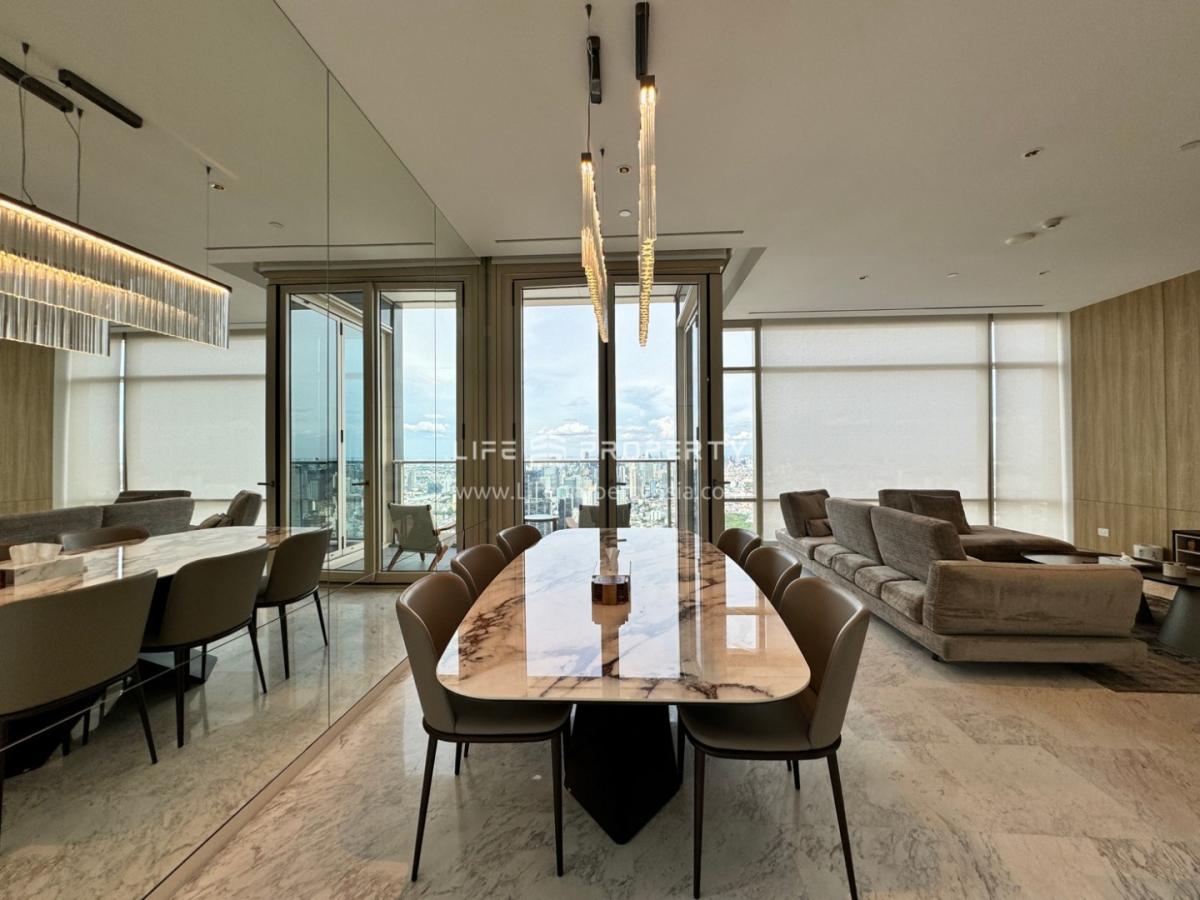 [CHC-663] Four Seasons Private Residences Bangkok (โฟร์ซีซัน ไพรเวท เรสซิเดนซ์) : เช่าคอนโดหรู ใกล้ BTSสะพานตากสิน ห้องใหม่ ชั้นสูงอยู่สบาย วิวแม่น้ำ สวยมาก