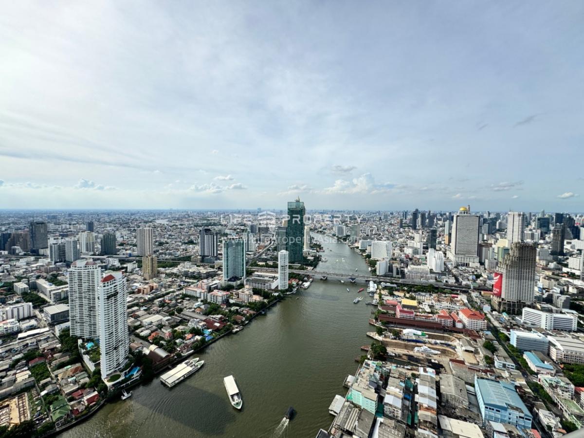 [CHC-663] Four Seasons Private Residences Bangkok (โฟร์ซีซัน ไพรเวท เรสซิเดนซ์) : เช่าคอนโดหรู ใกล้ BTSสะพานตากสิน ห้องใหม่ ชั้นสูงอยู่สบาย วิวแม่น้ำ สวยมาก