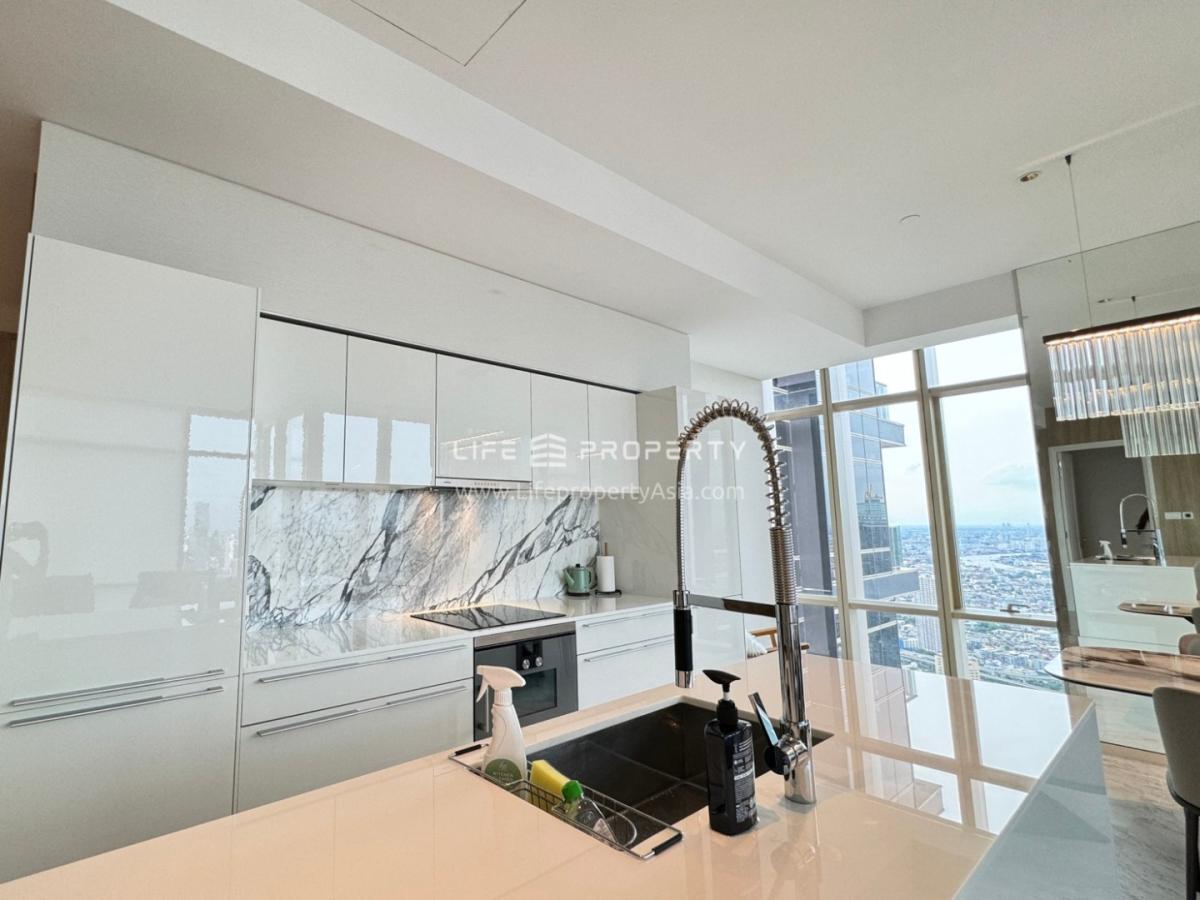 [CHC-663] Four Seasons Private Residences Bangkok (โฟร์ซีซัน ไพรเวท เรสซิเดนซ์) : เช่าคอนโดหรู ใกล้ BTSสะพานตากสิน ห้องใหม่ ชั้นสูงอยู่สบาย วิวแม่น้ำ สวยมาก