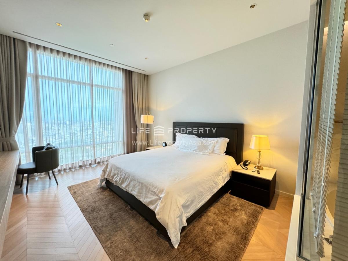 [CHC-663] Four Seasons Private Residences Bangkok (โฟร์ซีซัน ไพรเวท เรสซิเดนซ์) : เช่าคอนโดหรู ใกล้ BTSสะพานตากสิน ห้องใหม่ ชั้นสูงอยู่สบาย วิวแม่น้ำ สวยมาก