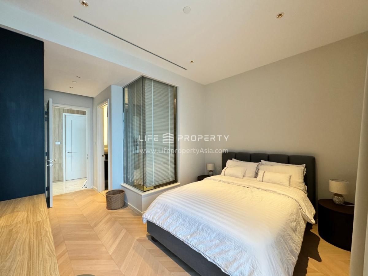 [CHC-663] Four Seasons Private Residences Bangkok (โฟร์ซีซัน ไพรเวท เรสซิเดนซ์) : เช่าคอนโดหรู ใกล้ BTSสะพานตากสิน ห้องใหม่ ชั้นสูงอยู่สบาย วิวแม่น้ำ สวยมาก