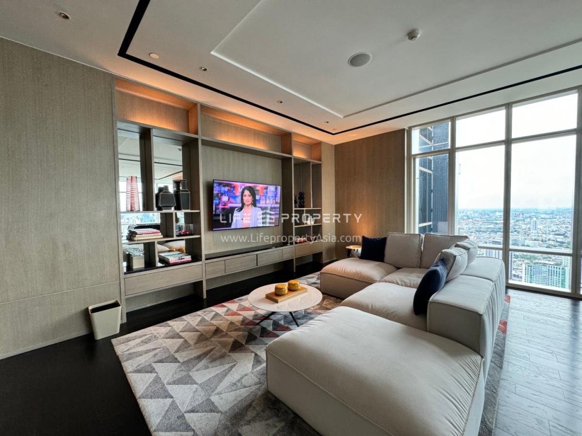 [CHC-663] Four Seasons Private Residences Bangkok (โฟร์ซีซัน ไพรเวท เรสซิเดนซ์) : เช่าคอนโดหรู ใกล้ BTSสะพานตากสิน ห้องใหม่ ชั้นสูงอยู่สบาย วิวแม่น้ำ สวยมาก