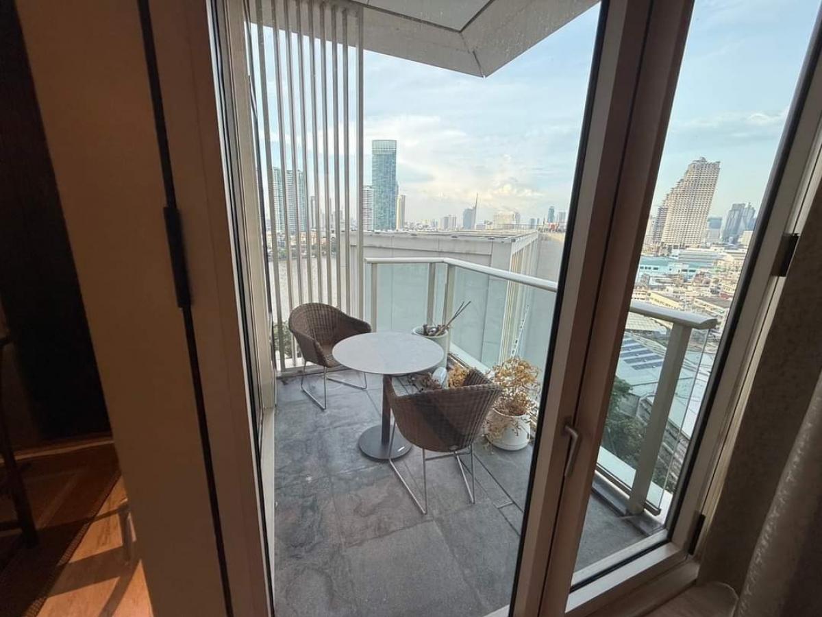 [CHK-144] Four Seasons Private Residences Bangkok (โฟร์ซีซัน ไพรเวท เรสซิเดนซ์) : เช่าคอนโดหรู ใกล้ BTS สะพานตากสิน ห้องใหญ่สุดพรีเมียม 2ห้องนั่งเล่น  พร้อมเข้าอยู่