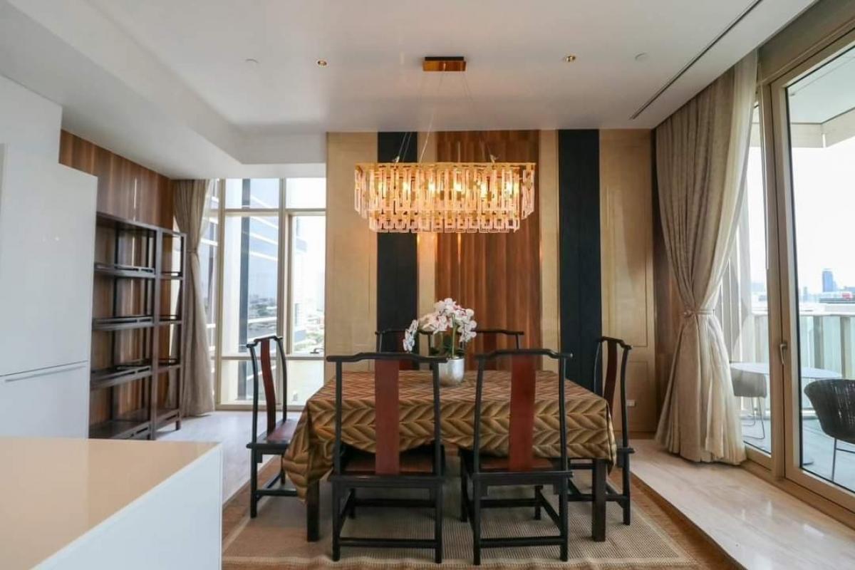 [CHK-144] Four Seasons Private Residences Bangkok (โฟร์ซีซัน ไพรเวท เรสซิเดนซ์) : เช่าคอนโดหรู ใกล้ BTS สะพานตากสิน ห้องใหญ่สุดพรีเมียม 2ห้องนั่งเล่น  พร้อมเข้าอยู่