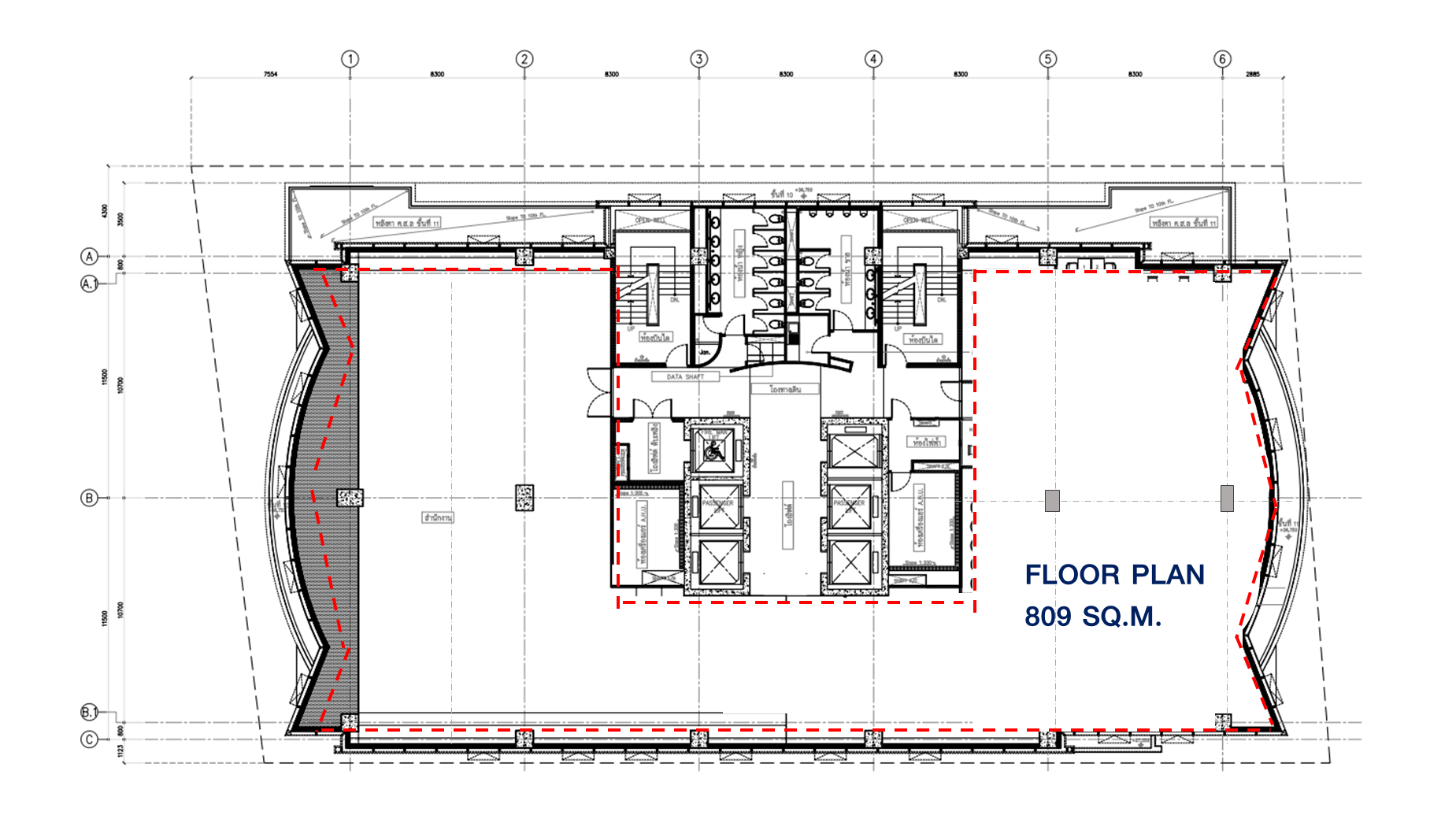 [PL-528] KPI Tower Office for Rent (เคพีไอ ทาวเวอร์ สำนักงานให้เช่า) : พื้นที่สำนักงานให้เช่า  ใกล้ชิดลม พื้นที่ให้เช่า ด่วน! ทำเลดี