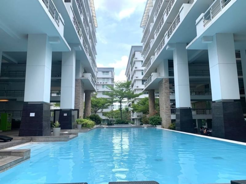 [ON-551] Waterford Sukhumvit 50 Condominium (วอเตอร์ฟอร์ด สุขุมวิท 50 คอนโดมิเนียม) : คอนโดมิเนียมให้เช่า 1 ห้องนอน ใกล้อ่อนนุช คอนโดพร้อมเข้าอยู่