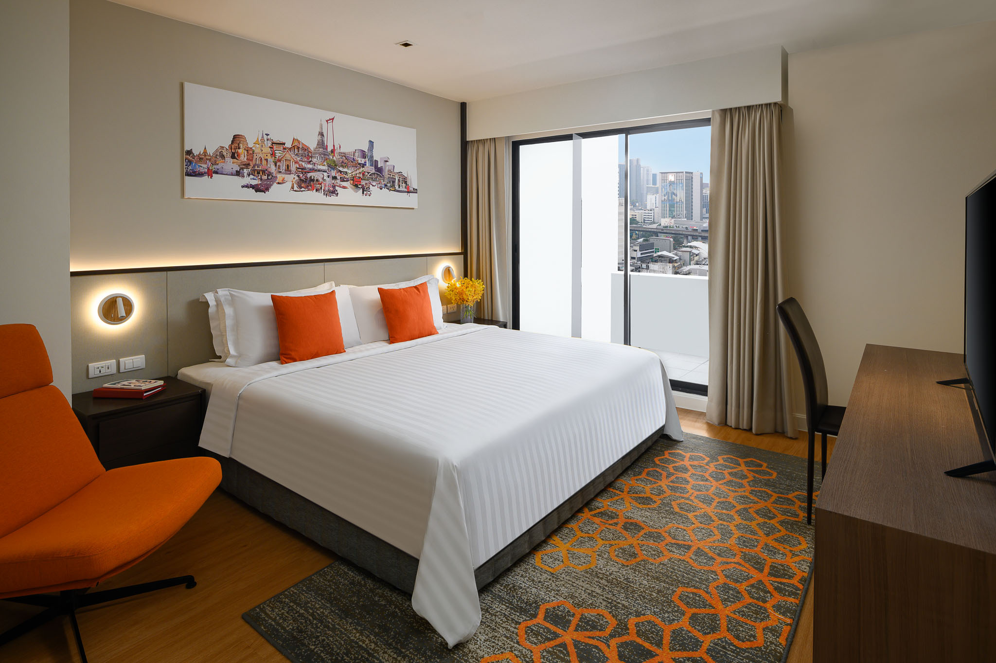 [SUN-473] PARKROYAL Suites Bangkok (พาร์ครอยัล สวีท กรุงเทพ) : อพาร์ทเม้นท์ให้เช่า 1 ห้องนอน ใกล้อโศก คอนโดให้เช่า ติดต่อขอชมห้องวันนี้